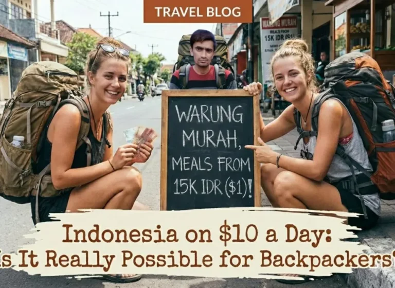 Indonesia on 10 dollars a Day: Is It Really Possible for Backpackers?