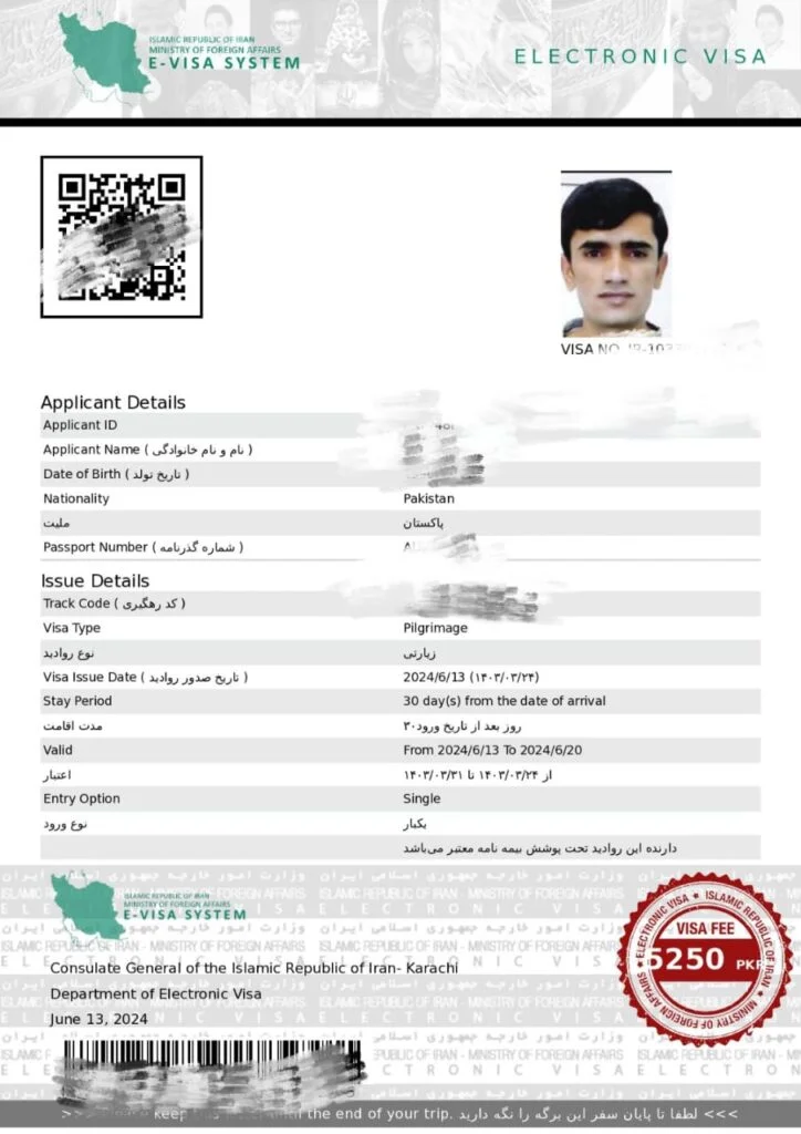 Iran-visa