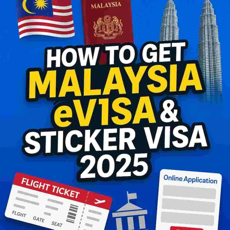 Malaysia Visa from Pakistan 2026 | Malaysia e-visa