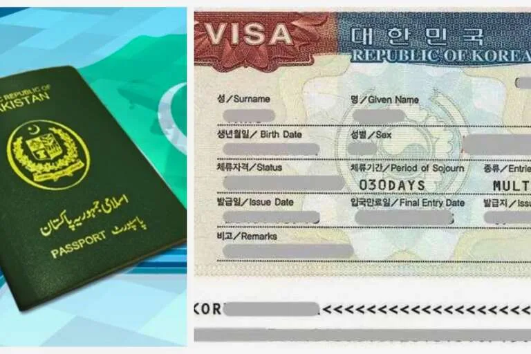 Korea visa from Pakistan